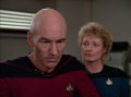 Picard verlangt von Pulaski einen Beweis der Ungefährlichkeit des Jungen.jpg