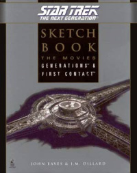 Cover von Star Trek: The Next Generation Sketchbook: The Movies