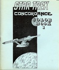 Cover von Star Trek Concordance Color Book 1