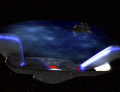 Ros Maquis-Raider durchfliegt die Schilde der Enterprise.jpg