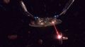 Enterprise NX-01 feuert Phaser auf Suliban bei Warp.jpg