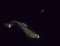 Voyager nimmt Kurs auf den falschen Flyer und Varns Schiff.jpg