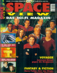 Cover von 1/01 Space View – Das Sci-Fi Magazin
