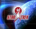 40 Jahre Star Trek Logo