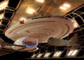 USS Voyager im Trockendock der Utopia-Planitia-Flottenwerft 2371.jpg