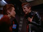 Kira Nerys und ihr Pendant aus dem Spiegeluniversum