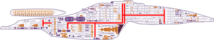 ein schematischer Querschnitt der Voyager