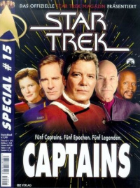 Cover von Star Trek: Captains - Fünf Captains. Fünf Epochen. Fünf Legenden.