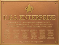 Raumschiffsammlung Widmungsplakette Enterprise (NCC-1701-E).jpg