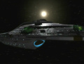 Voyager passiert einen Stern im Borg-Raum.jpg
