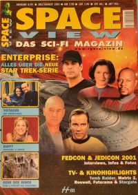 Cover von 4/01 Space View – Das Sci-Fi Magazin