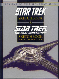 Cover von Spanning the Generations: Star Trek - Sketchbook & Star Trek: The Next Generation - Sketchbook: The Movies